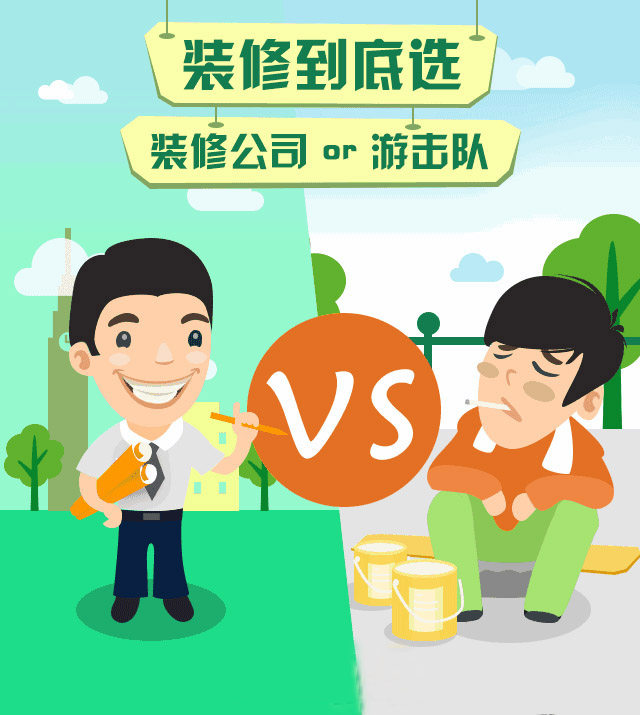 房子裝修是找裝修公司好還是自己找人裝的好？裝修公司OR游擊隊